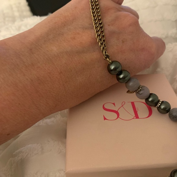 Stella & Dot - Renegade Beaded Necklace - Picture 3 of 4